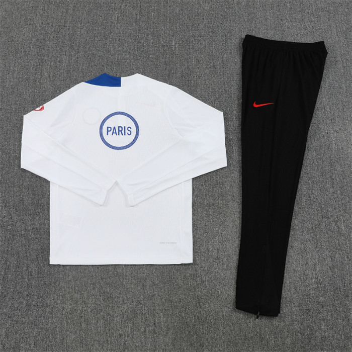 25/26 PSG kids training suit whtie