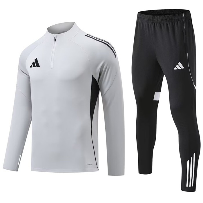26/27 Adidas kids training suit grey