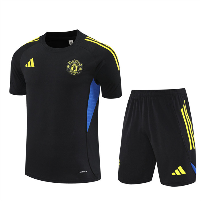25/26 Manchester United kids Short training suit black