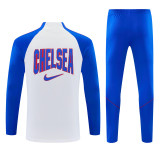 26/27 Chelsea kids training suit blue white