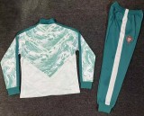 2627 Portugal training Adult suit jacket green