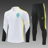 26/27 Brazil Jordan Adult training suit white