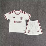 26/27 liverpool Away kids kit