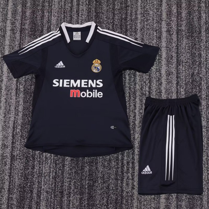 Retro 04/05 Real Madrid Away kids kit