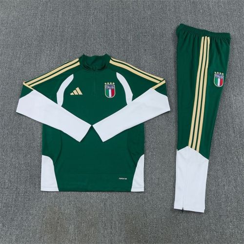 26-27 Italy jacket half pull training suit
