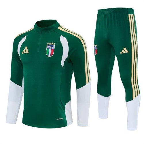 26-27 Italy jacket half pull training suit