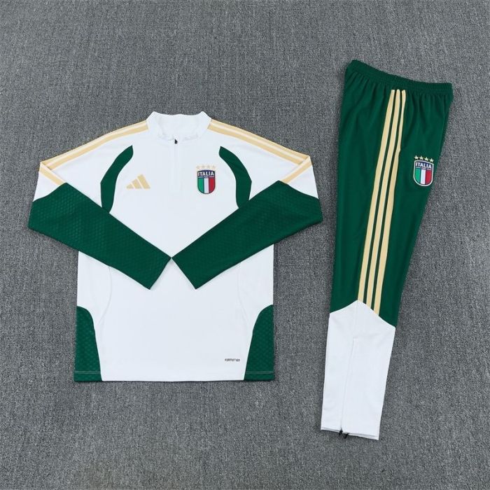 26-27 Italy jacket half pull training suit