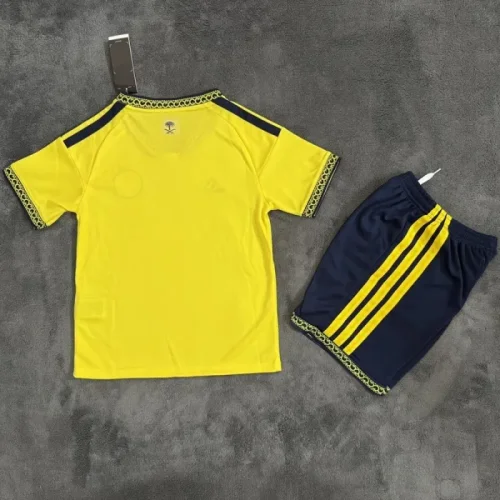 26/27Al Nassr home kids kit