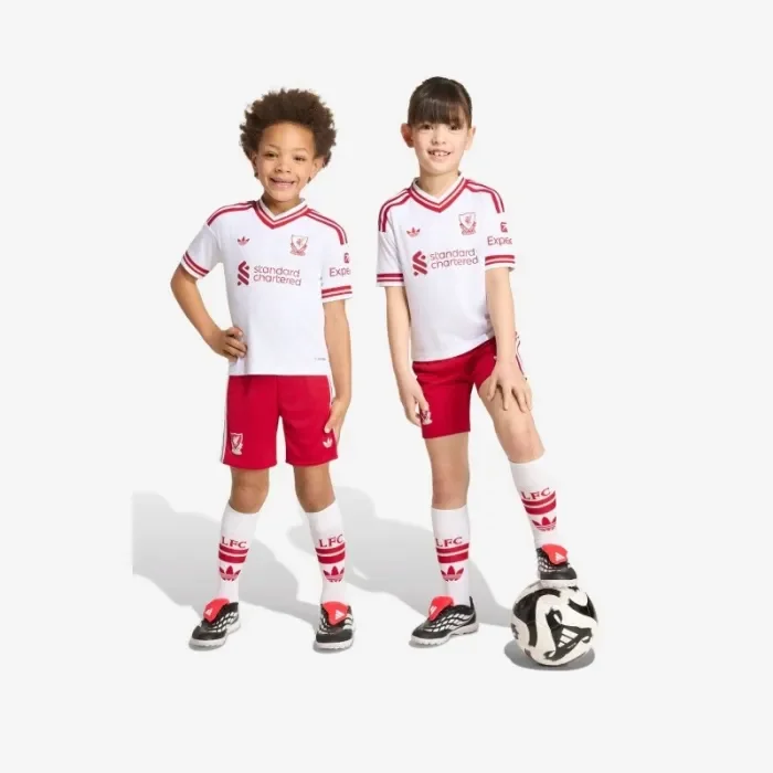 26/27 liverpool Away kids kit