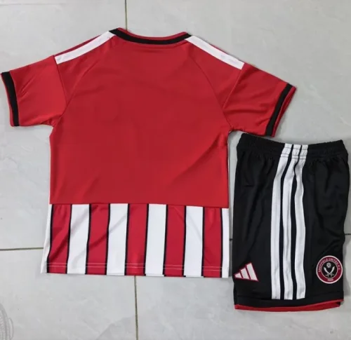 26/27 Sheffield United home kids kit