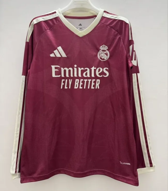 26/27 Real Madrid third football Jersey long sleeves