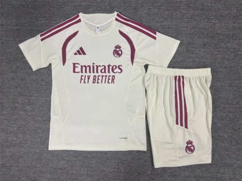 26/27 Real Madrid kids Short sleeve training suit