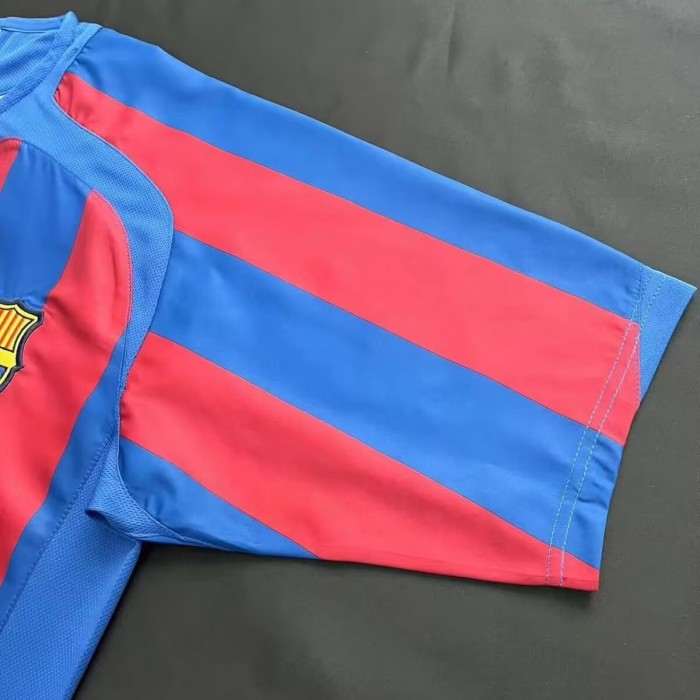 Retro 05/06 Barcelona home football Jersey