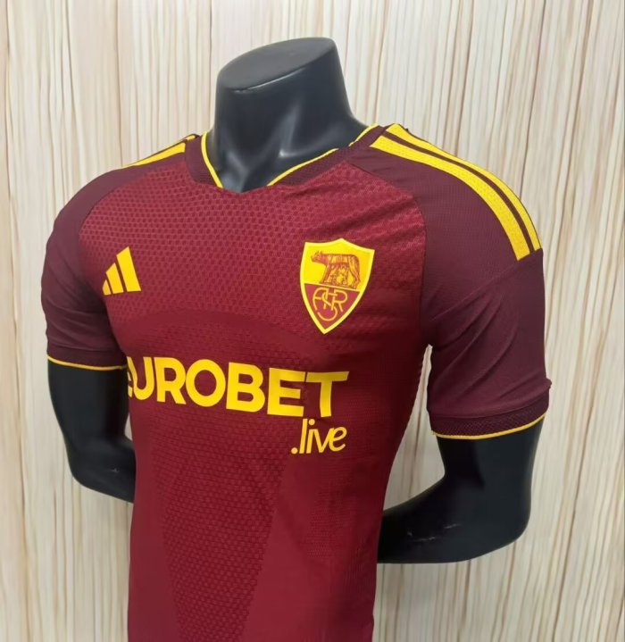 26/27 Roma home Player version football jersey