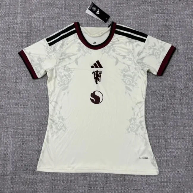 26/27 Manchester United third women's short football Jersey