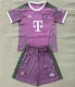 26/27 bayern munich Goalkeeper kids kit Purple