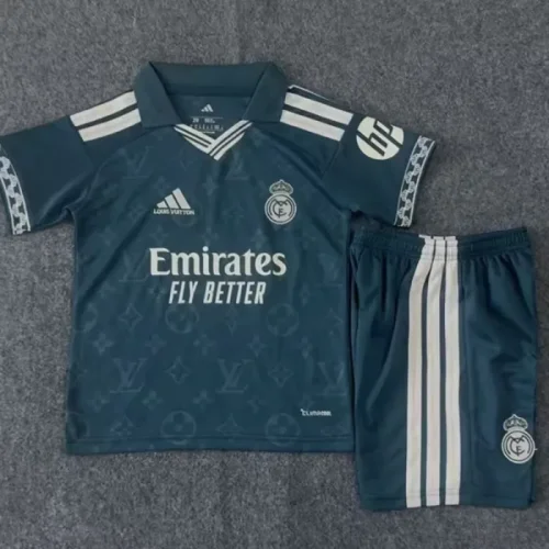 26/27 Real Madrid Away LV Co-branded Edition kids kit
