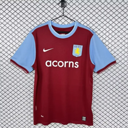 Retro 09/10 Aston Villa home football jersey