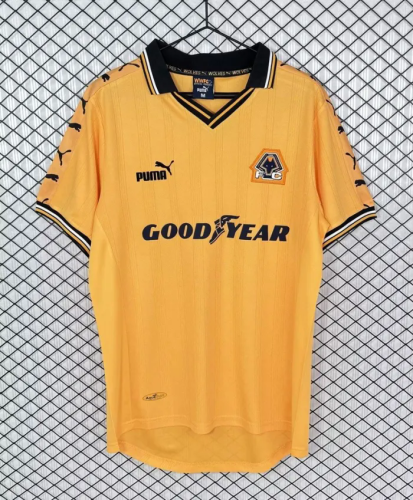 Retro 98/99 Wolverhampton Wanderers home football jersey