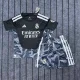 26/27 Real Madrid goalkeeper kids kit black