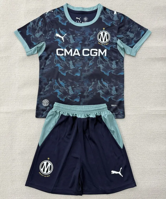 26/27 Marseille Away kids kit