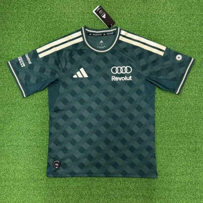 2026 Audi F1 T-shirt dark green