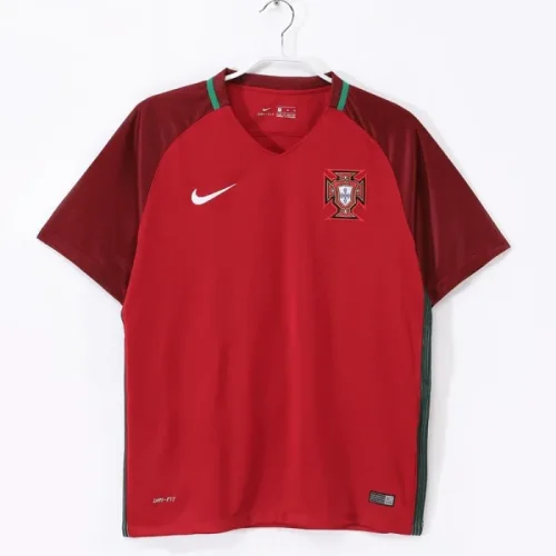 Retro Portugal 2016 home football Jersey