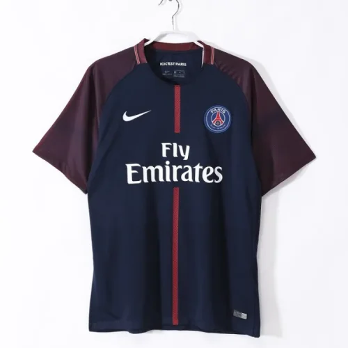 Retro 17/18 PSG home football jersey