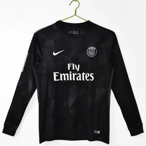 Retro 17/18 PSG third football jersey Long sleeves