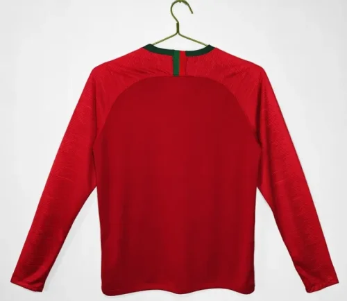 Retro 2018 Portugal home football Jersey Long sleeves