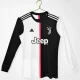 Retro 19/20 Juventus home football Jersey Long sleeves