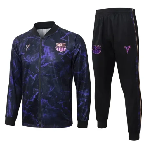 26/27 Barcelona kids jacket black Purple