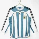 Retro 2006 Argentina home football Jersey Long sleeves