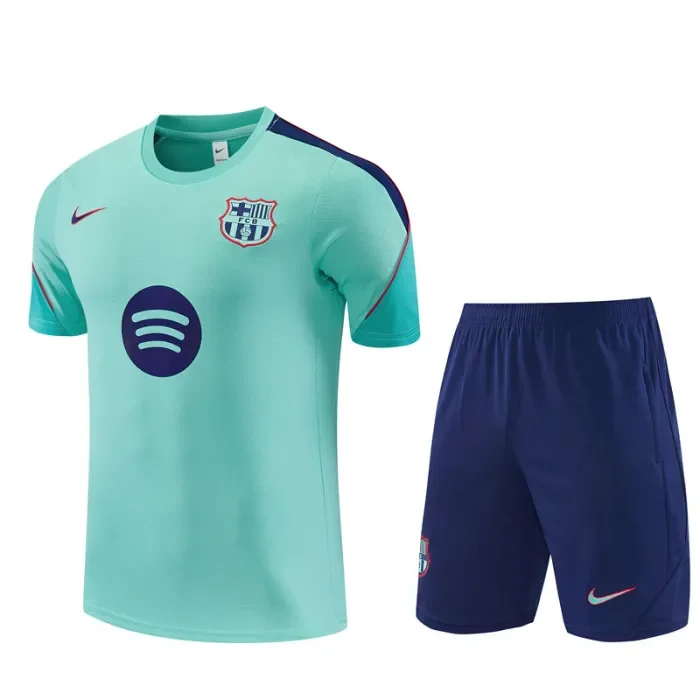 26/27 Barcelona kids Short sleeve training suit blue