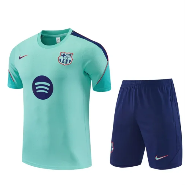 26/27 Barcelona kids Short sleeve training suit blue