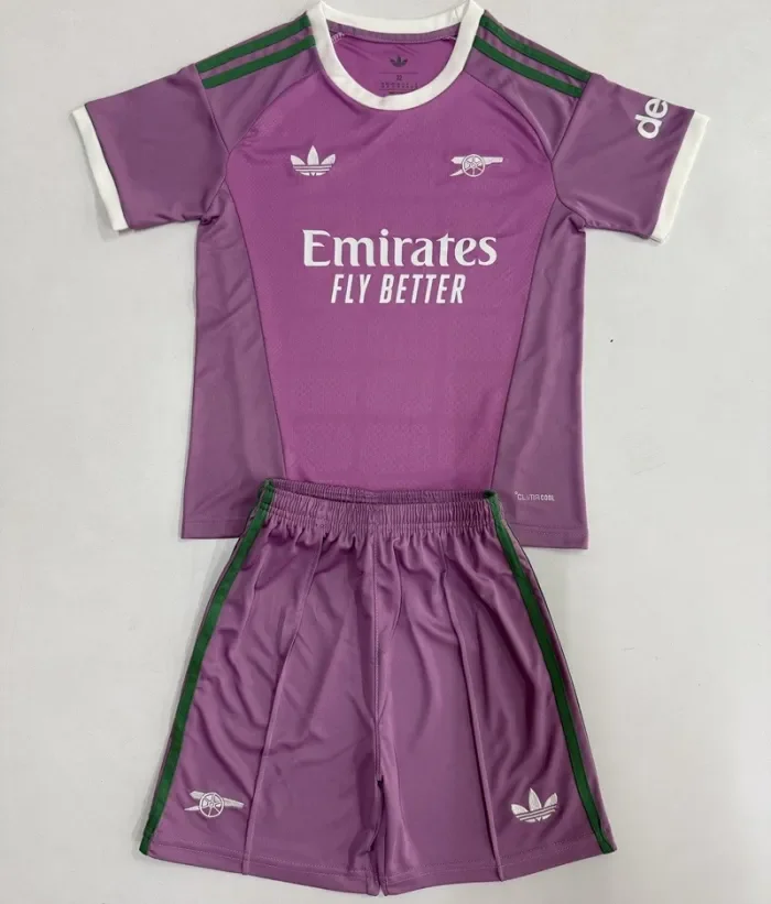 26/27 Arsenal goalkeeper Kids kit Purple