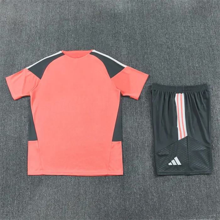 26/27 Real Madrid Short sleeve Adult training suit red