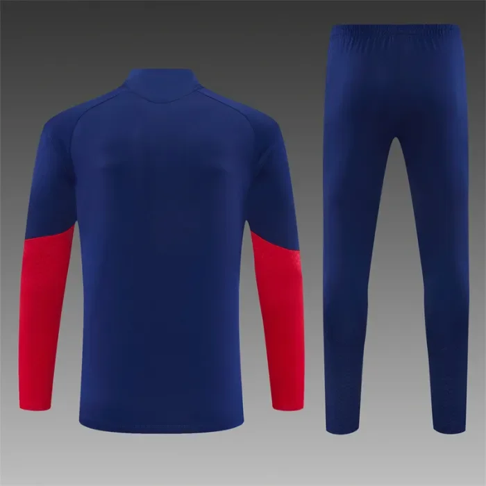 26/27 Arsenal training Adult suit Royal Blue red