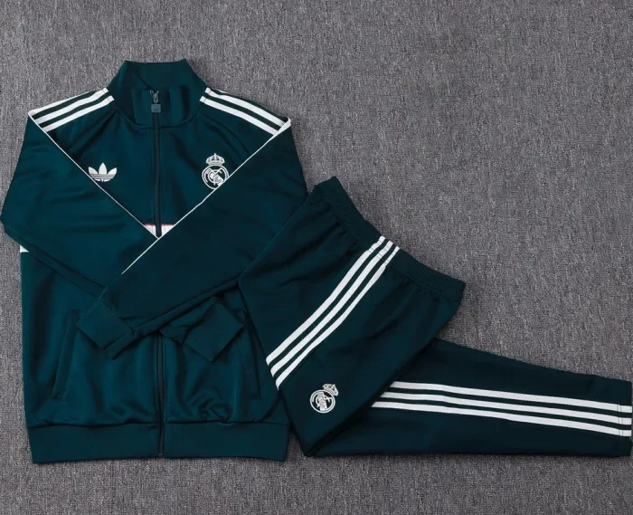 26/27 Real Madrid Adult jacket Dark green