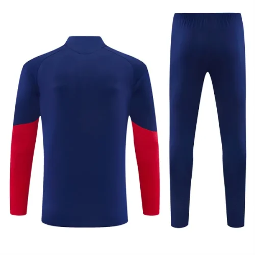 26/27 Arsenal kids training suit Royal Blue red