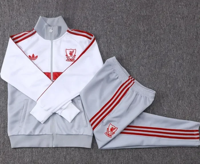 26/27 Liverpool kids jacket white
