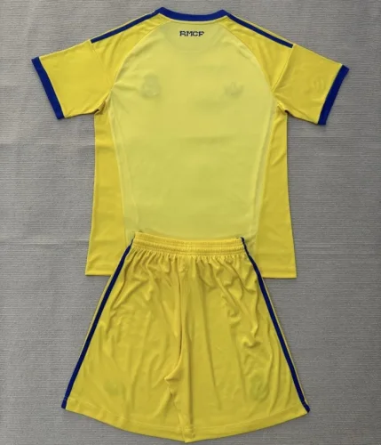 26/27 Real Madrid goalkeeper kids kit yellow
