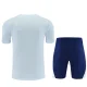 26/27 Manchester City kids Short sleeve training suit blue