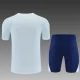 26/27 Manchester City Short sleeve training suit blue