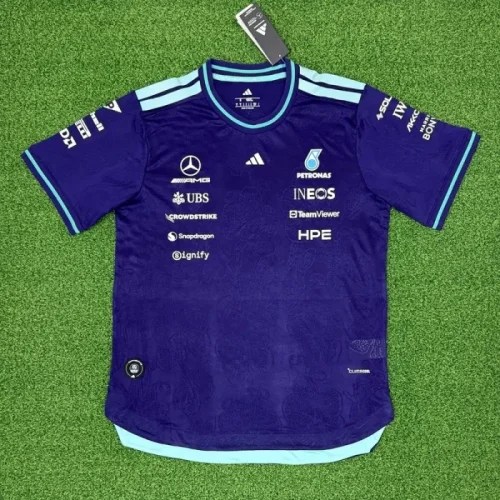 2026 Mercedes F1 shirt Purple