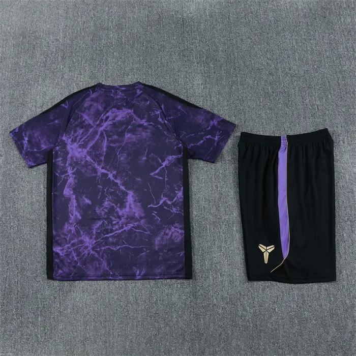 26/27 Barcelona kids Short sleeve training suit Purple