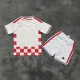 27/28 Croatia home kids kit football Jersey