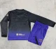 26/27 Barcelona Away kids kit long sleeves