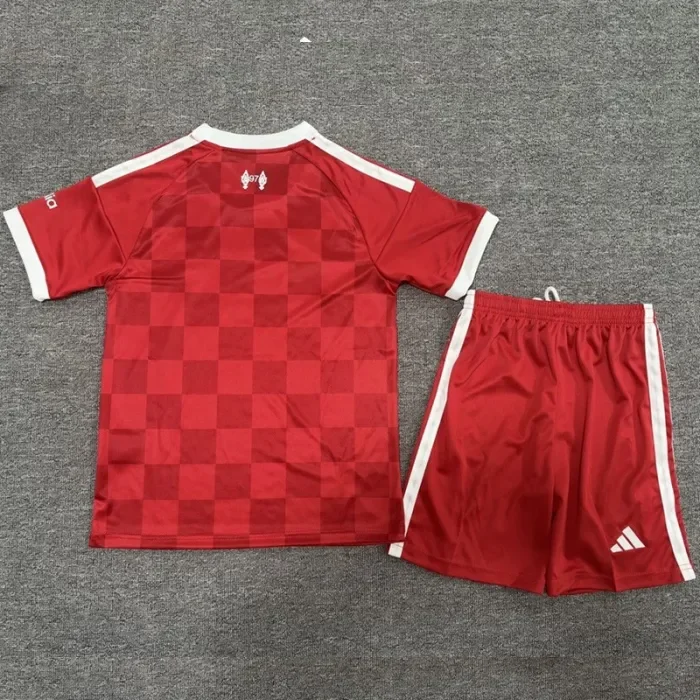 27/28 liverpool home kids kit