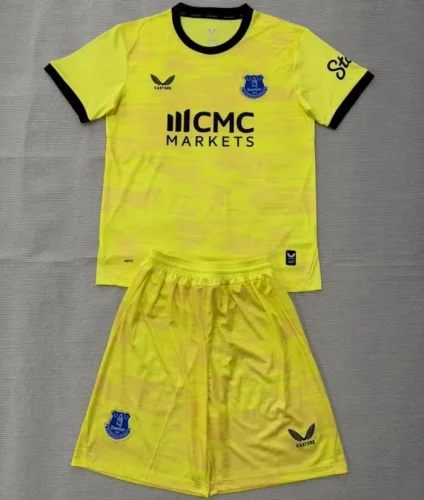 26/27 Everton goalkeeper Adult Set yellow